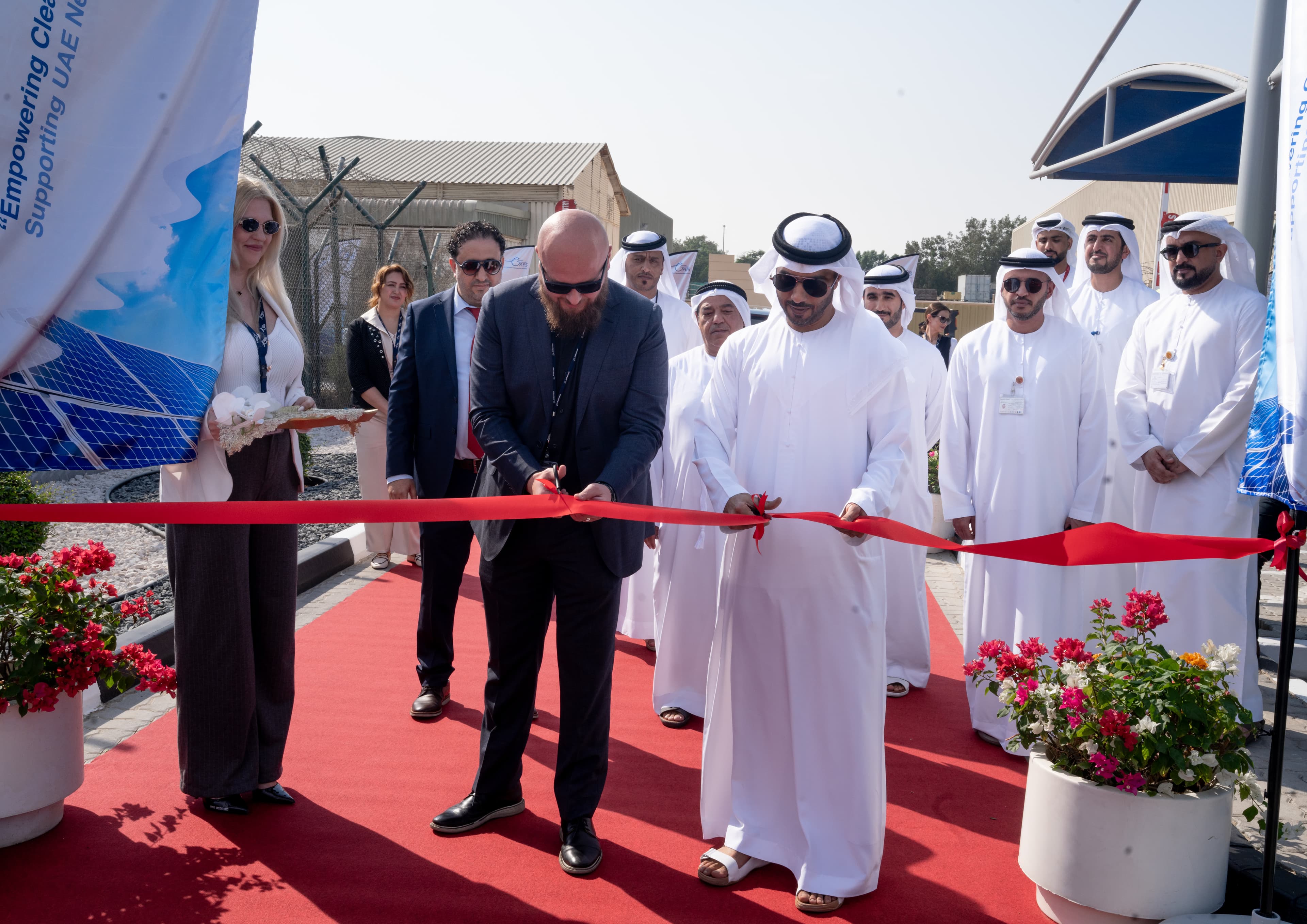 Gulf Aircraft & Engineering Services Inaugurates Solar-Powered EV Charging Station